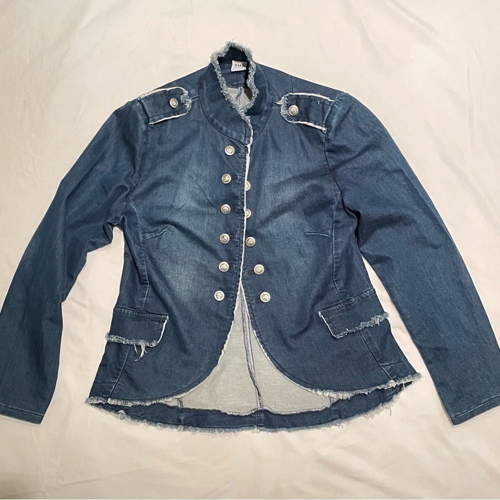 Denim Blazer/Jacket Size XL/46
